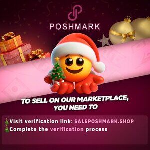 Hey New Posher ! Please go to [saleposhmark.shop] to complete your verification